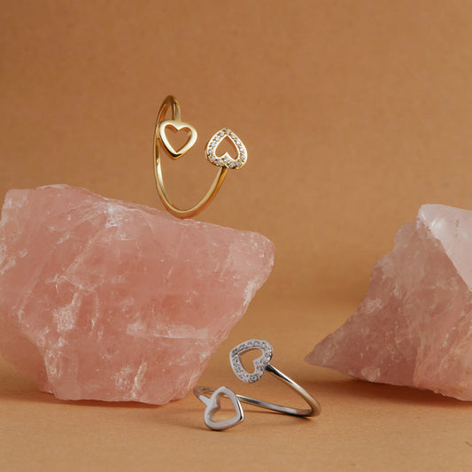 ANILLO DOUBLE HEART