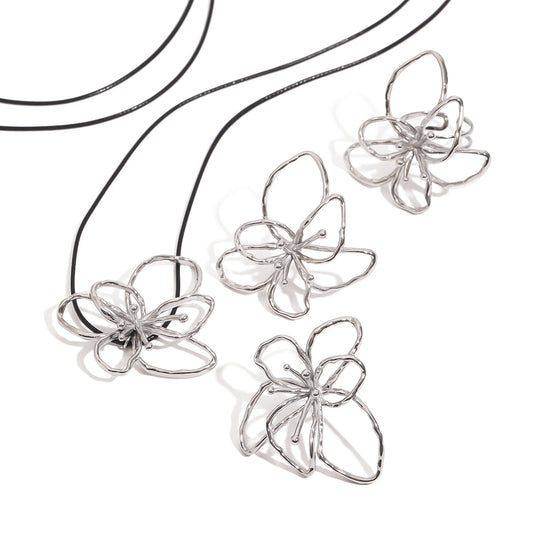 PENDIENTES FLOWER THREAD