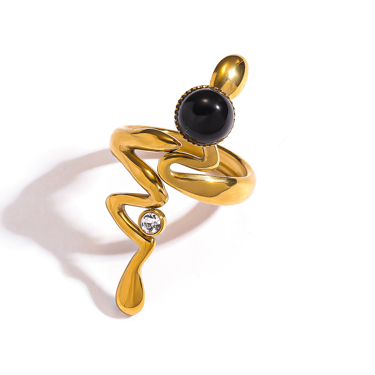 GRASS SNAKE RING