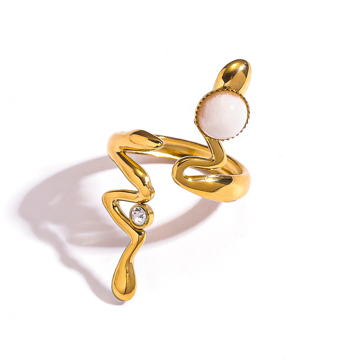 GRASS SNAKE RING