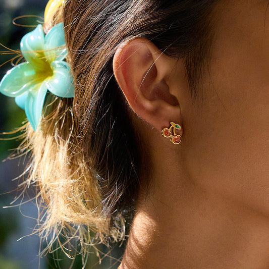 COLGANTE & PENDIENTES CHERRY