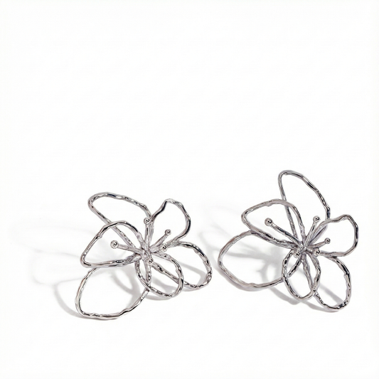 PENDIENTES FLOWER THREAD