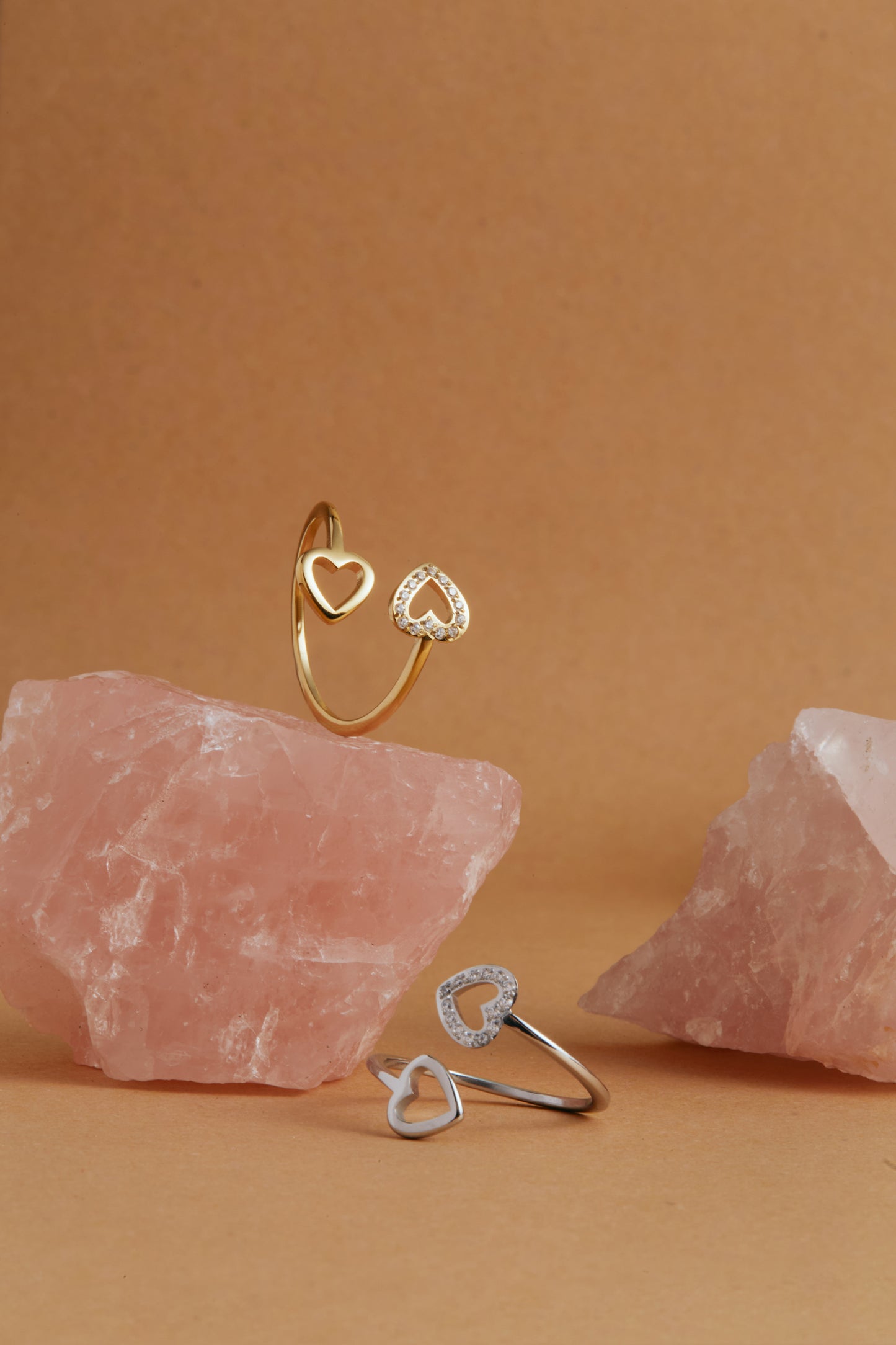 ANILLO DOUBLE HEART