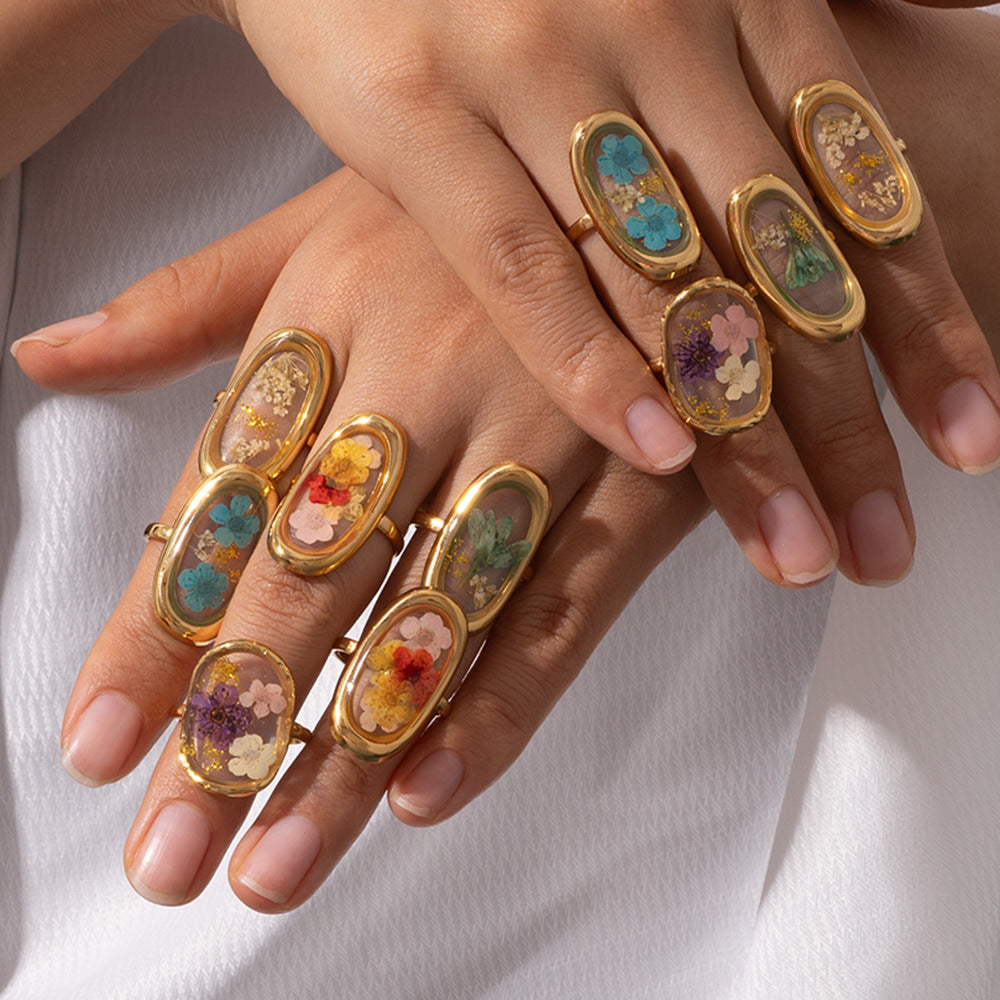 ANILLO EN FLOR