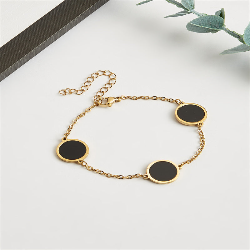 COLGANTE, PENDIENTES & PULSERA ESFEBLACK